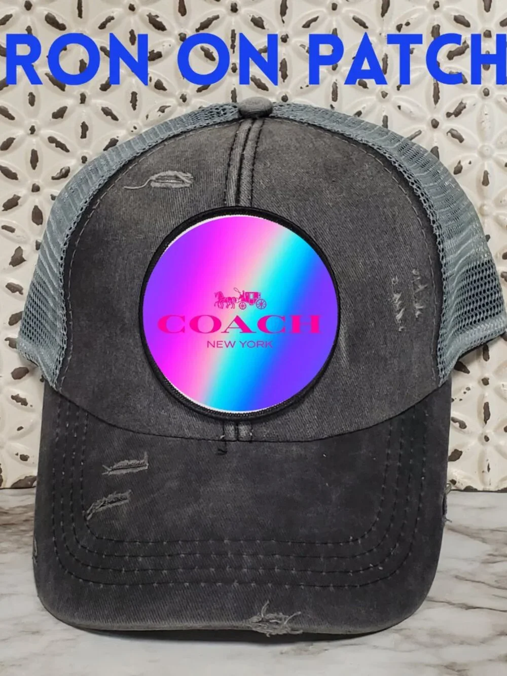 Coach Iron on Patch